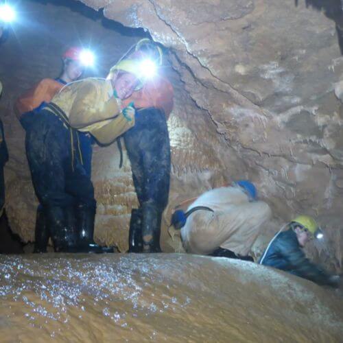 Caving school